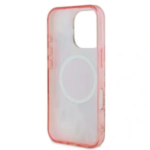 Kup Etui Guess GUHMP16XHFWBDCEP Apple iPhone 16 Pro Max hardcase IML Flower & Tonal Circle MagSafe różowy/pink - GUE3678 - {ean13} - Sklep Home Screen