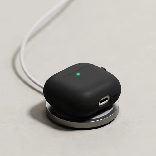 Kup Etui Ringke Silicone Apple AirPods 4 Black - RGK11661 - {ean13} - Sklep Home Screen