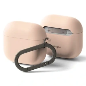 Kup Etui Ringke Silicone Apple AirPods 4 Pink Sand - RGK11663 - {ean13} - Sklep Home Screen