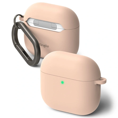 Kup Etui Ringke Silicone Apple AirPods 4 Pink Sand - RGK11663 - {ean13} - Sklep Home Screen
