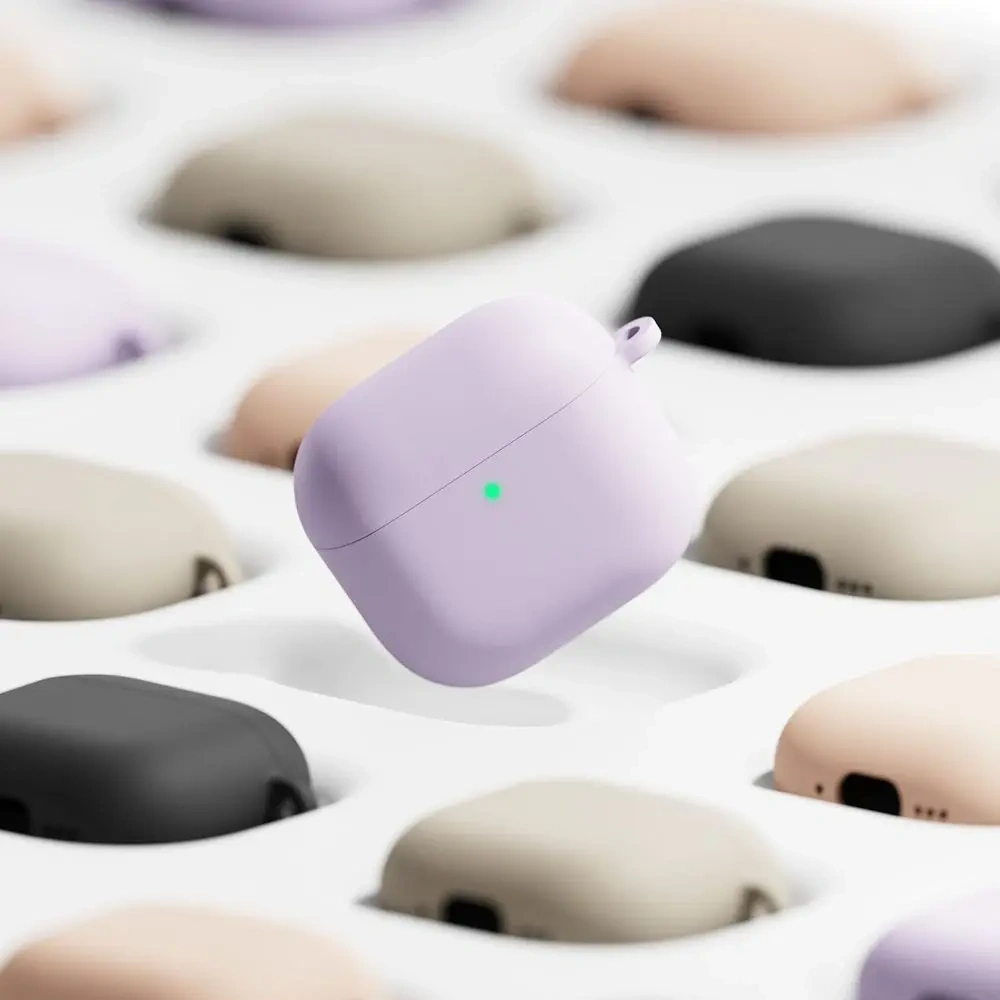 Etui Ringke Silicone Apple AirPods 4 Light Purple