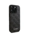Kup Karl Lagerfeld KLHMP16XPKHPORPK Apple iPhone 16 Pro Max Hardcase Leder Monogram Metall Logo MagSafe schwarz - KLD21780 - {ean13} - Sklep Home Screen