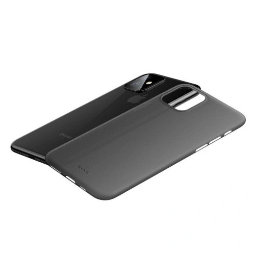 Kup Pochi transparente etui Baseus Wing Case pentru iPhone 11 6,1 (negru) - BSU1257BLK - {ean13} - Sklep Home Screen