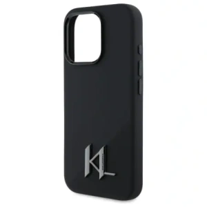 Kup Etui Karl Lagerfeld KLHMP16XSCMKMPCK Apple iPhone 16 Pro Max hardcase Silicone Shadow Metal Initial MagSafe černý/black - KLD21781 - {ean13} - Sklep Home Screen