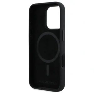 Kup Etui Karl Lagerfeld KLHMP16XSCMKMPCK Apple iPhone 16 Pro Max hardcase Silicone Shadow Metal Initial MagSafe černý/black - KLD21781 - {ean13} - Sklep Home Screen