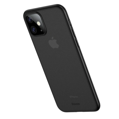Kup Pochi transparente etui Baseus Wing Case pentru iPhone 11 6,1 (negru) - BSU1257BLK - {ean13} - Sklep Home Screen