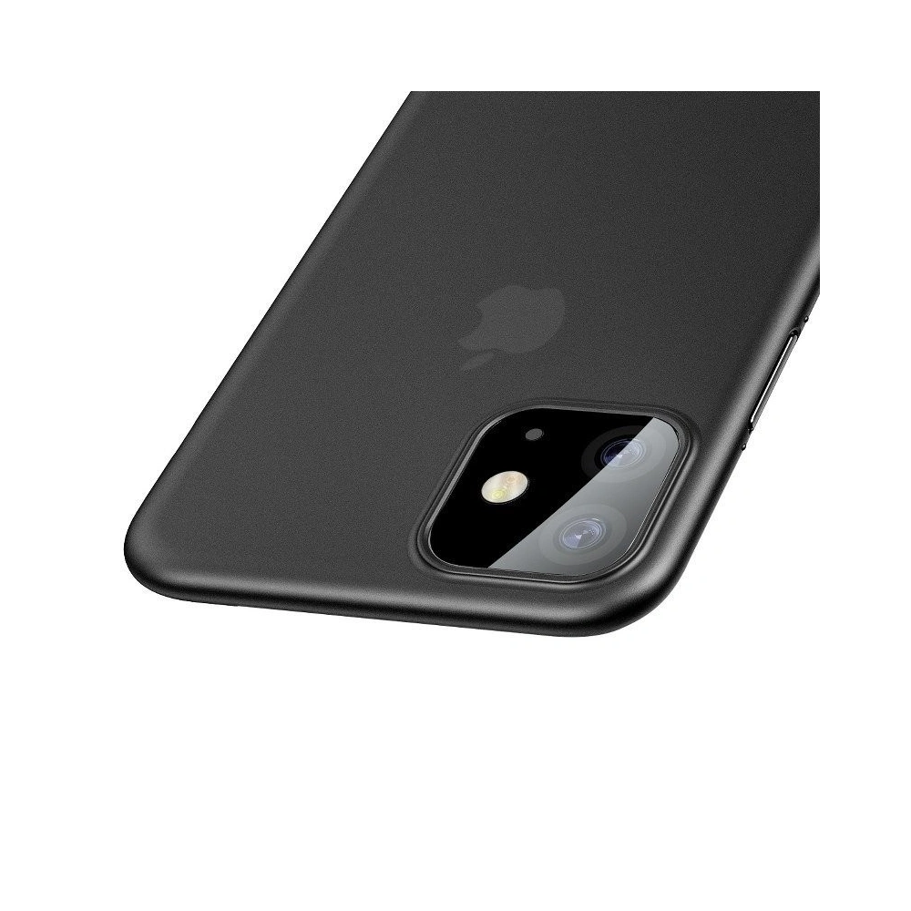 Półprzezroczyste etui Baseus Wing Case do iPhone 11 6,1 (czarne)