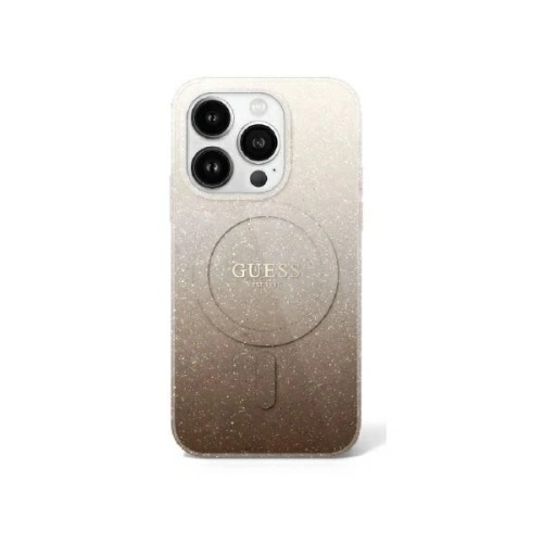 Kup Guess GUHMP16XHGRCELW Apple iPhone 16 Pro Max Hardcase IML Glitter Gradient MagSafe braun - GUE3680 - {ean13} - Sklep Home Screen