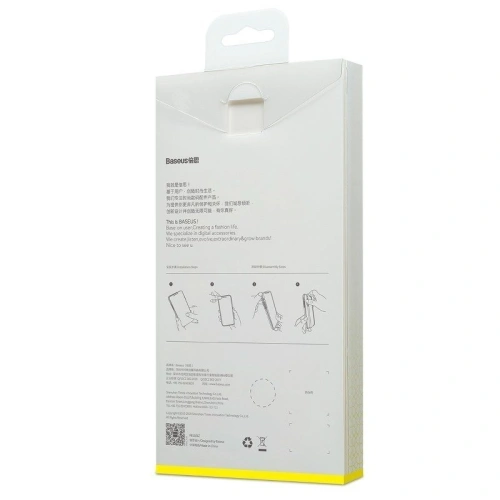 Kup Baseus Transluzente Tasche Wing Case für iPhone 11 6.1 (weiß) - BSU1258WHT - {ean13} - Sklep Home Screen