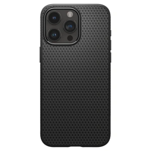 Kup [OUTLET] Case Spigen Liquid Air Apple iPhone 15 Pro Max Matt Schwarz - OT-723 - {ean13} - Sklep Home Screen
