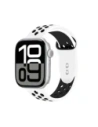 Kup Pasek Crong Duo Sport Apple Watch 44/45/46/49mm (biały/czarny) - CRG808 - {ean13} - Sklep Home Screen