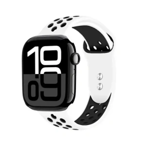 Kup Crong Duo Sport Apple Uhrband 38/40/41/42mm (weiß/schwarz) - CRG809 - {ean13} - Sklep Home Screen