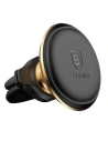 Buy Baseus Magnetic Air Vent Car Mount Holder with cable clip Gold - BSU1261GLD - {ean13} - Home Screen Store Europe