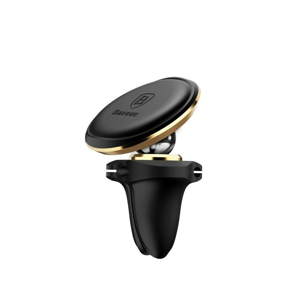 Magnetyczny uchwyt samochodowy do kratki Baseus Magnetic Air Vent (złoty)