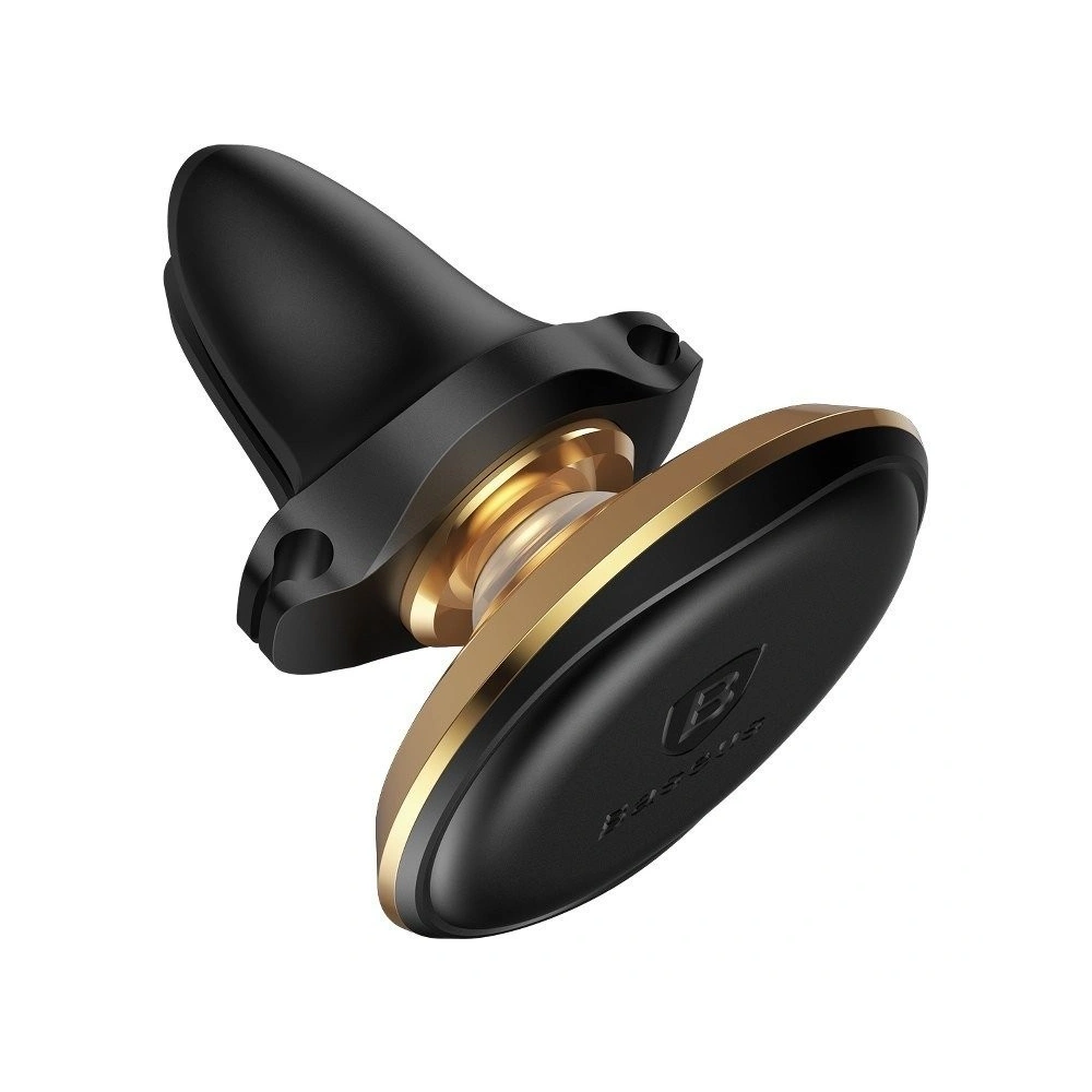 Magnetyczny uchwyt samochodowy do kratki Baseus Magnetic Air Vent (złoty)