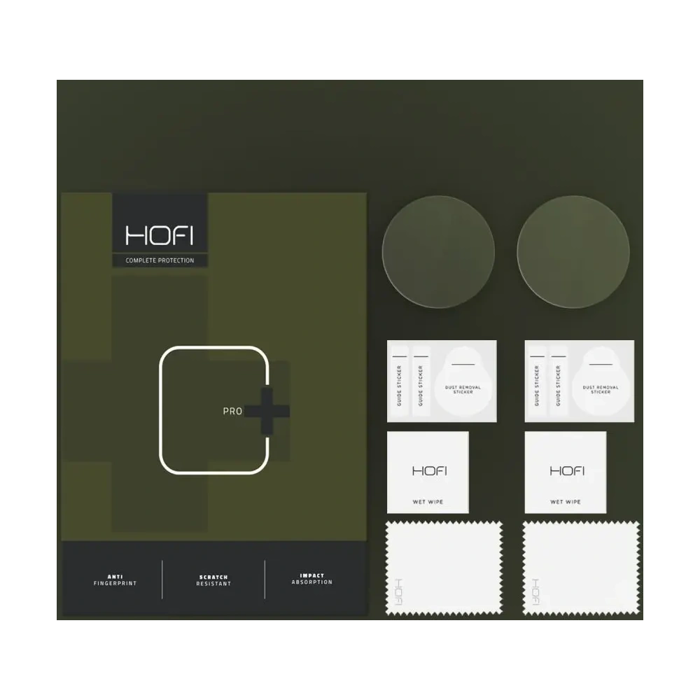 Szkło hartowane Hofi Glass Pro+ Garmin Fenix 8 43mm Clear [2 PACK]
