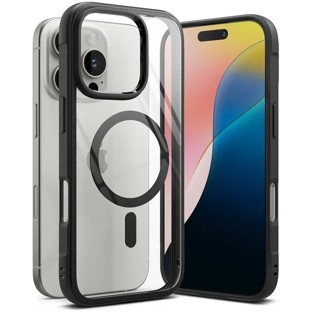 Etui Ringke Fusion Bold Magnetic MagSafe Apple iPhone 16 Pro Max Black