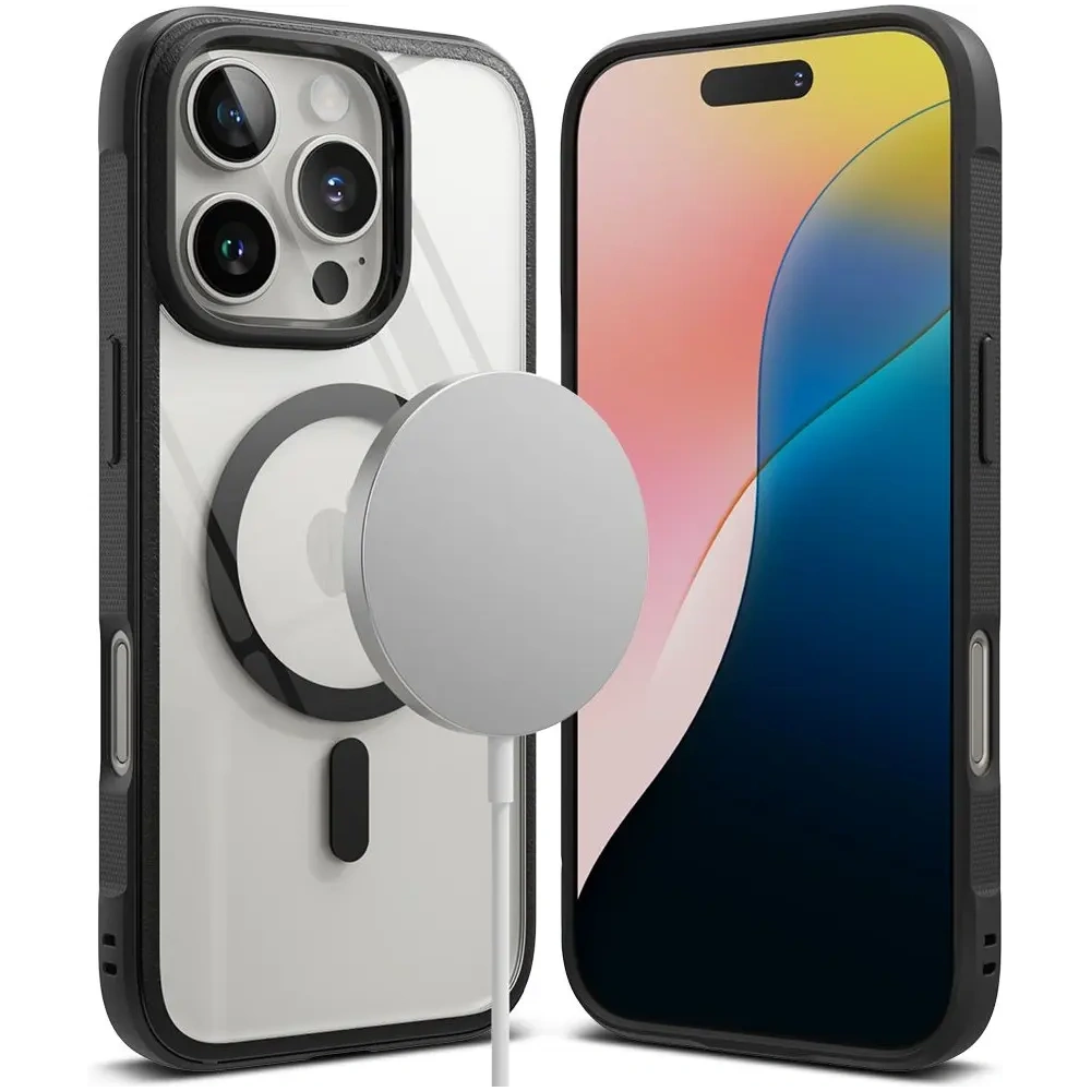 Etui Ringke Fusion Bold Magnetic MagSafe Apple iPhone 16 Pro Max Black