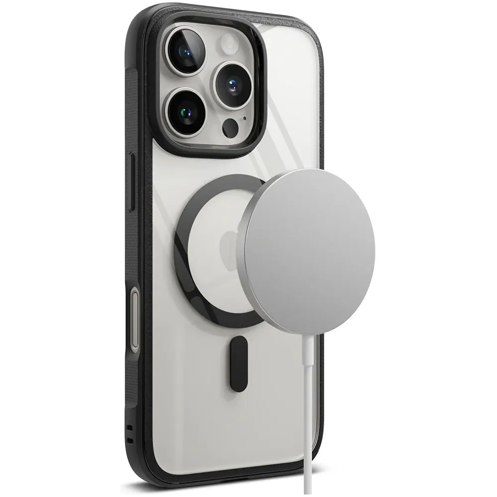 Etui Ringke Fusion Bold Magnetic MagSafe Apple iPhone 16 Pro Max Black
