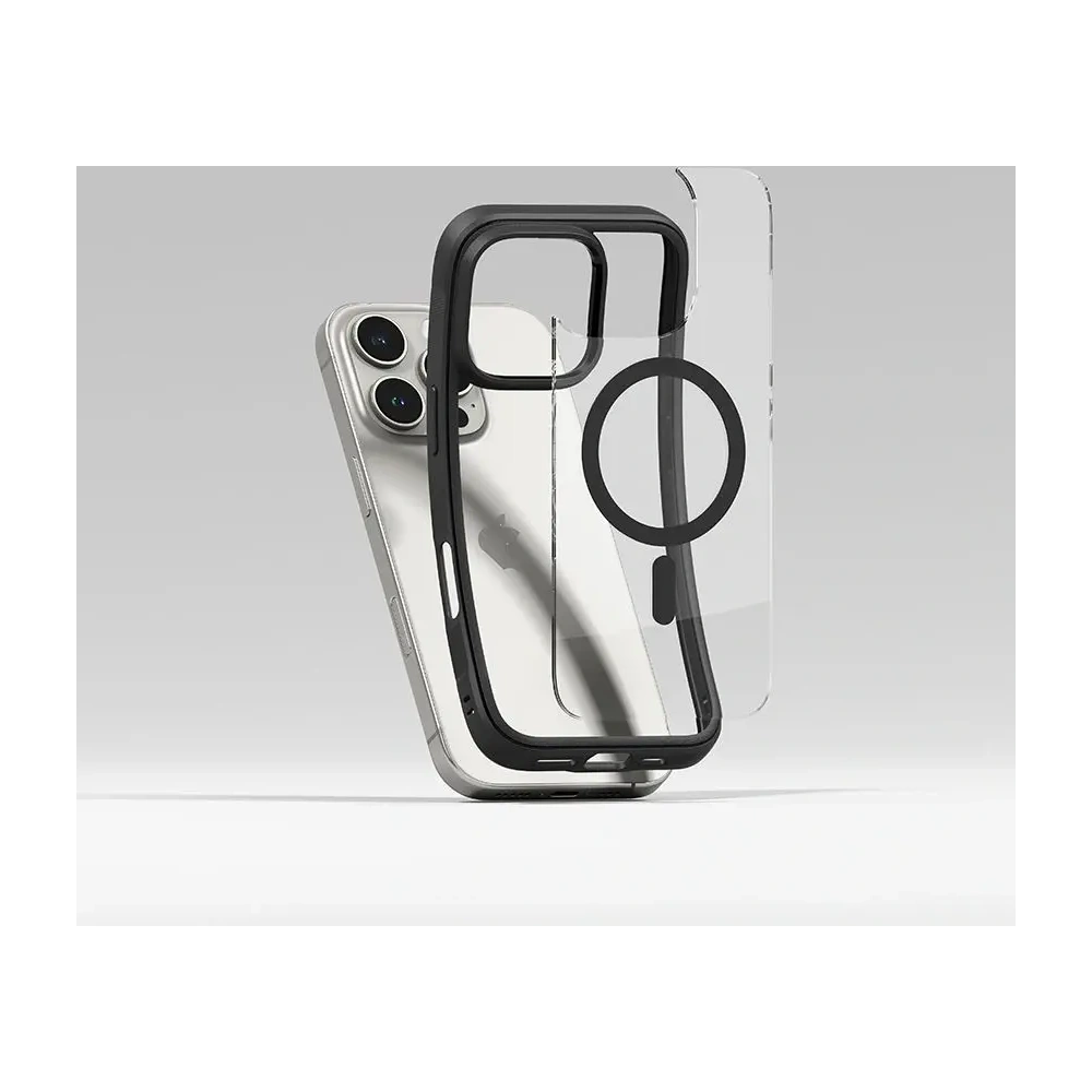 Etui Ringke Fusion Bold Magnetic MagSafe Apple iPhone 16 Pro Max Black