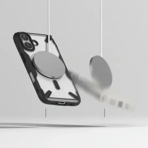 Kup Ringke Fusion-X Magnetic MagSafe Apple iPhone 16 Fekete - RGK11667 - {ean13} - Sklep Home Screen