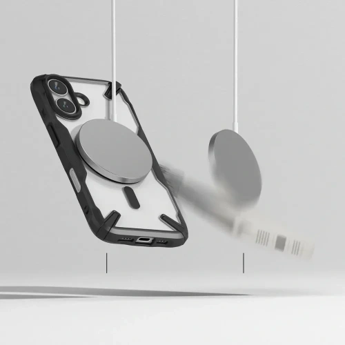 Kup Ringke Fusion-X Magnetic MagSafe Apple iPhone 16 Negru - RGK11667 - {ean13} - Sklep Home Screen