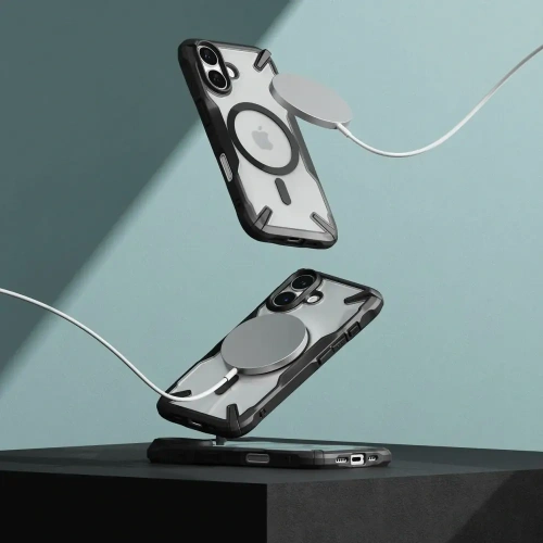 Kup Ringke Fusion-X Magnetic MagSafe Apple iPhone 16 Fekete - RGK11667 - {ean13} - Sklep Home Screen