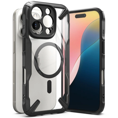 Buy Ringke Fusion-X Magnetic MagSafe Apple iPhone 16 Pro Black - RGK11668 - {ean13} - Home Screen Store Europe