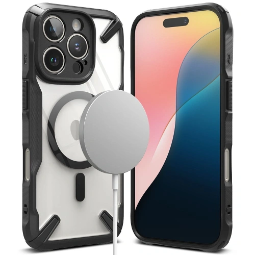 Kup Etui Ringke Fusion-X Magnetic MagSafe Apple iPhone 16 Pro Black - RGK11668 - {ean13} - Sklep Home Screen