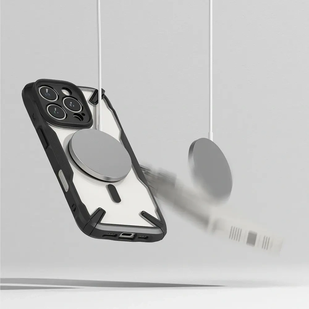 Etui Ringke Fusion-X Magnetic MagSafe Apple iPhone 16 Pro Black