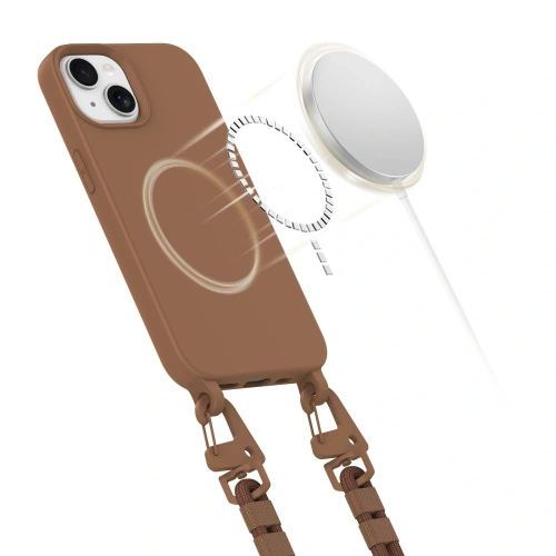 Buy Tech-Protect Magnecklace MagSafe Apple iPhone 13 Chocolate Brown - THP3396 - {ean13} - Home Screen Store Europe