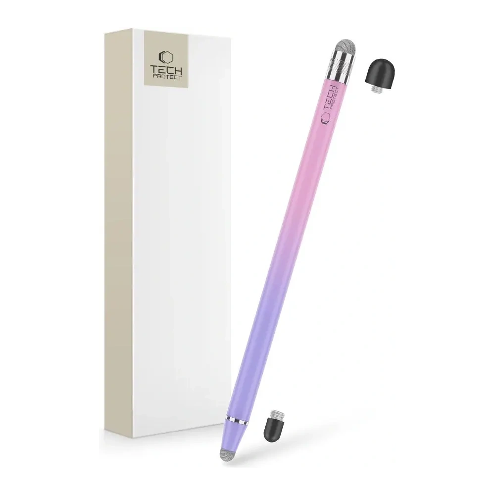 Rysik Tech-Protect USP100 4-tip Touch Stylus Pen Violet/pink