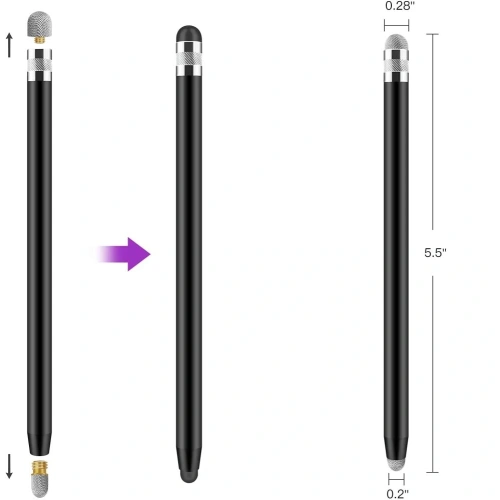 Kup Tech-Protect USP100 4-Spitzen Touch-Stift Schwarz - THP3399 - {ean13} - Sklep Home Screen