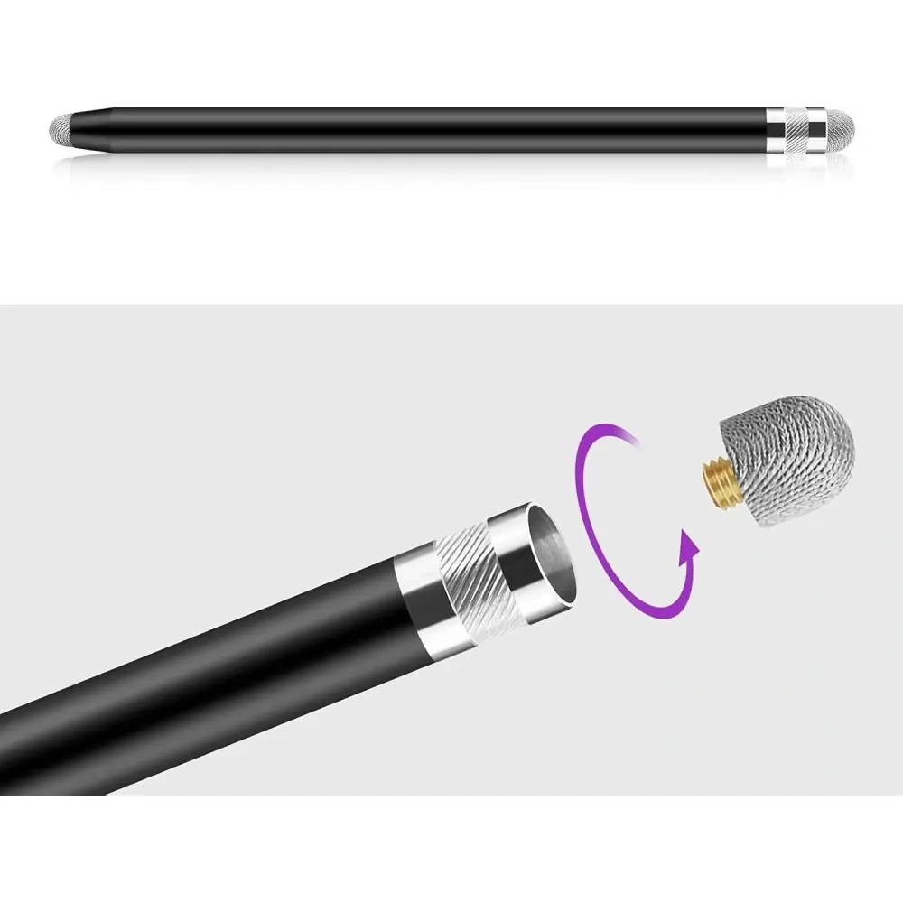 Rysik Tech-Protect USP100 4-tip Touch Stylus Pen Black