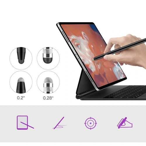 Kup Tech-Protect USP100 4-Spitzen Touch-Stift Schwarz - THP3399 - {ean13} - Sklep Home Screen