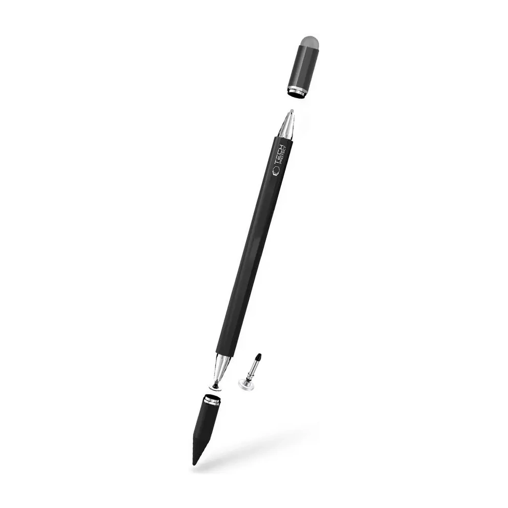 Rysik Tech-Protect USP200 3-tip Stylus Pen Black