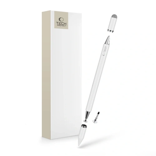 Kup Tech-Protect USP200 3-Spitzen Stylus Pen Weiß - THP3401 - {ean13} - Sklep Home Screen