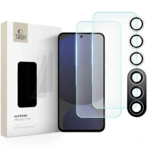 Kup Szkło hartowane Tech-Protect Supreme Set Samsung Galaxy S24 FE Clear - THP3402 - {ean13} - Sklep Home Screen