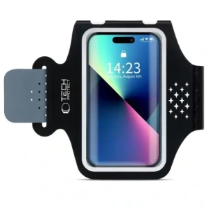 Kup Tech-Protect M5 Universelles Sportarmband Schwarz - THP3403 - {ean13} - Sklep Home Screen