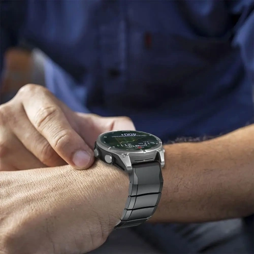 Kup Bransoleta Tech-Protect Steelband Garmin Fenix 5 / 6 / 6 Pro / 7 / 8 47mm / E Černá - THP3404 - {ean13} - Sklep Home Screen