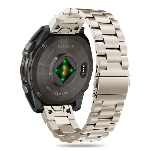 Kup Tech-Protect Oțel inoxidabil Garmin Fenix 5x / 5x Plus / 6x / 6x Pro / 7x / 8 51mm Titan - THP3408 - {ean13} - Sklep Home Screen
