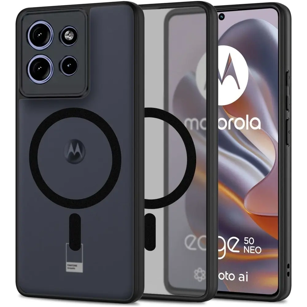Etui Tech-Protect MagMat MagSafe Motorola Edge 50 Neo Matte Black