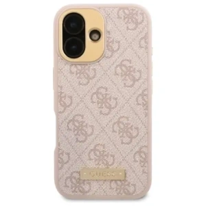 Kup Guess GUHMP16MU4GPRP Apple iPhone 16 Plus Hardcase 4G Logo Platte MagSafe pink - GUE4061 - {ean13} - Sklep Home Screen