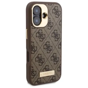 Kup Guess GUHMP16MU4GPRW Apple iPhone 16 Plus Hardcase 4G Logo-Platte MagSafe braun - GUE4062 - {ean13} - Sklep Home Screen