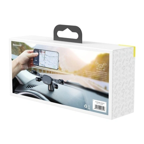 Buy Baseus Horizontal Screen Gravity Vehicle-mounted Holder Black - BSU1265BLK - {ean13} - Home Screen Store Europe