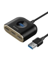 Kup Adapter USB 4w1 Baseus Square Round, HUB USB 3.0 do 1x USB 3.0 + 3x USB 2.0, 1m (czarny) - BSU1266BLK - {ean13} - Sklep Home Screen