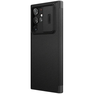 Kup [OUTLET] Case Nillkin CamShield Leather Samsung Galaxy S22 Ultra (schwarz) - OT-738 - {ean13} - Sklep Home Screen