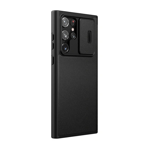 Kup [OUTLET] Case Nillkin CamShield Leather Samsung Galaxy S22 Ultra (schwarz) - OT-738 - {ean13} - Sklep Home Screen