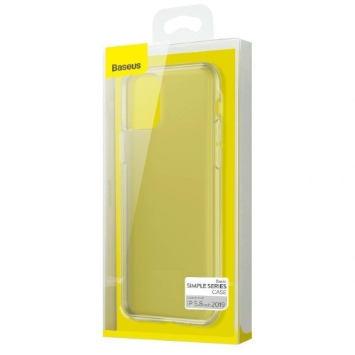 Kup Átlátszó TPU Baseus Simplicity Case iPhone 11 Pro 5,8-hoz - BSU1270 - {ean13} - Sklep Home Screen