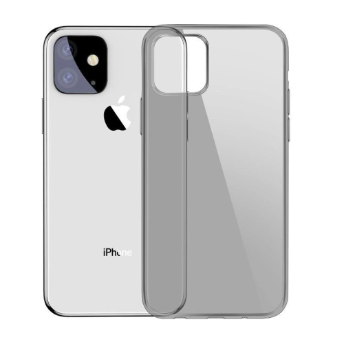 Kup Průhledný TPU kryt Baseus Simplicity Case pro iPhone 11 6,1 (černý) - BSU1271BLK - {ean13} - Sklep Home Screen